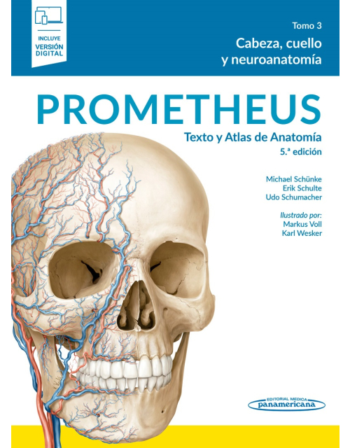 Prometheus Texto Y Atlas De Anatomía Tomo 3 : Cabeza Cuello Y Neuroanatomía