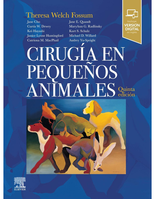 Cirugía En Pequeños Animales . Acceso Online Al Libro En Inglés
