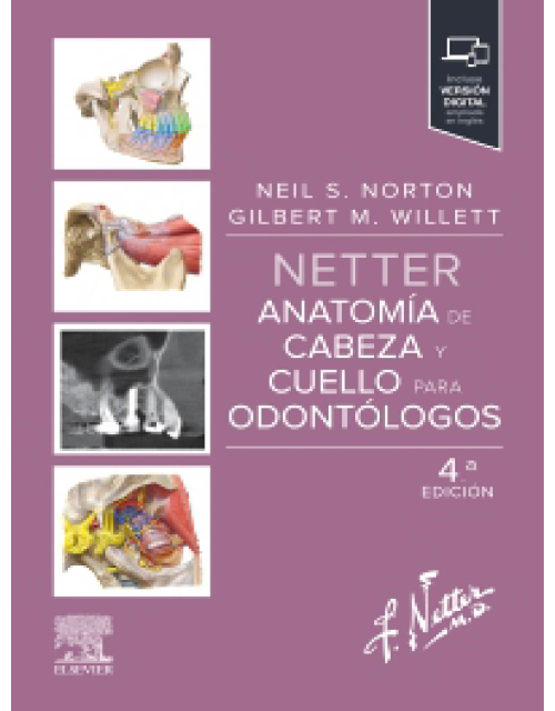 Netter. Anatom&iacute;a de cabeza y cuello para odont&oacute;logos