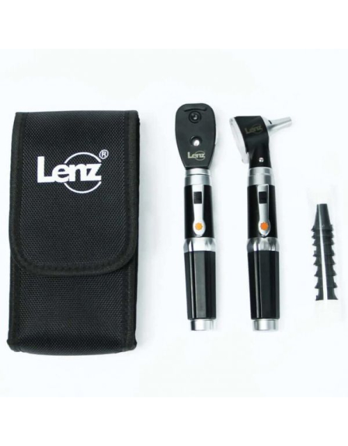 Kit Otoscopio + Oftalmoscopio Equipo de Órganos de los Sentidos GZ-10