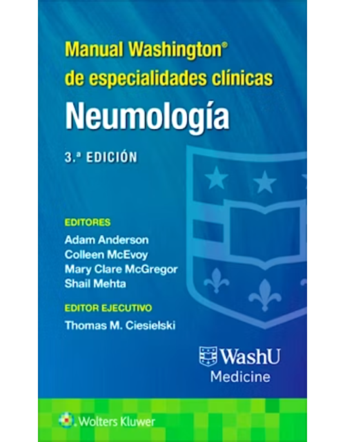 Manual WASHINGTON de Especialidades Cl&iacute;nicas. Neumolog&iacute;a