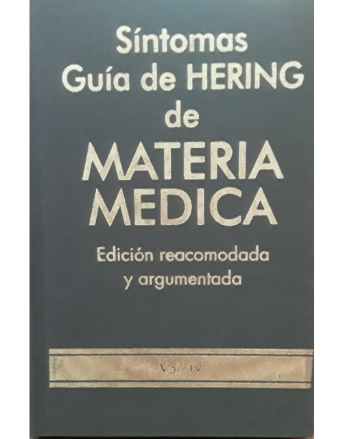 Síntomas Guía De Hering De Materia Medica Vol 6