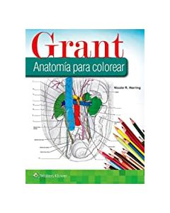 Grant anatomía para colorear