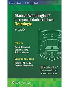 Manual Washington De Especialidades Clínicas. Nefrología