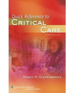Quick Reference To Critical Care 2Ed