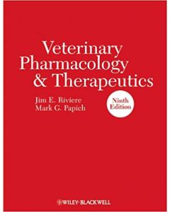 Veterinary Pharmacology and Therapeutics 9th Edición