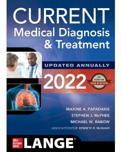 CURRENT Medical Diagnosis And Treatment 2022