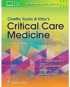 Civetta, Taylor, & Kirby'S Critical Care Medicine.