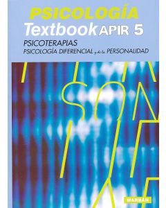 Psicología Textbook APIR 5. Psicoterapias Psicología Diferencial y de la Personalidad.