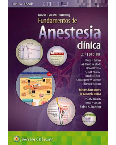 Barash, Cullen Y Stoelting Fundamentos De Anestesia Clínica.