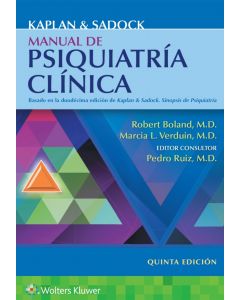 KAPLAN y SADOCK Manual de Psiquiatría Clínica