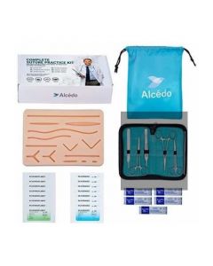 Kit de práctica de sutura Alcedo para estudiantes de Medicina