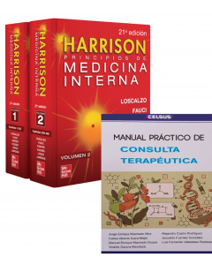 Harrison Tratado De Med. Interna 2 Vol. + Mnl. Practico Consulta Terapeutica